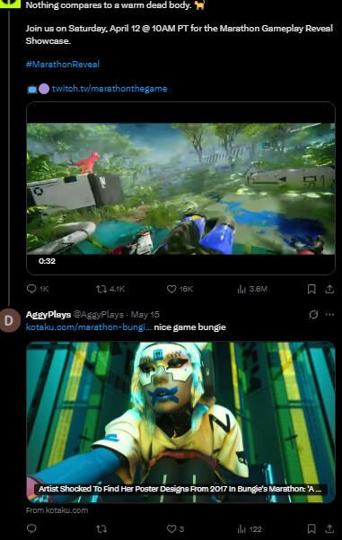 the account made some postt on may 15